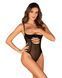 Боді Obsessive Roxelia crotchless teddy XL/2XL SO9067 фото 1