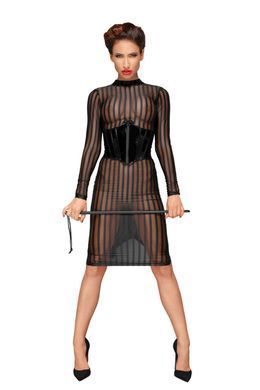 Сукня Noir Handmade F182 Classic dress made of elastic tulle - XL SX0050 фото