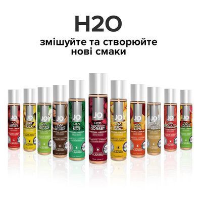 Змазка JO H2O &mdash; Raspberry Sorbet (120 мл) Малиновий сорбет SO1671 фото