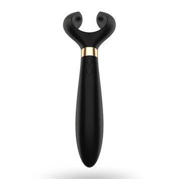 Вібратор для пар Satisfyer Endless Fun Black, три мотори, багатофункціональний SO3108 фото