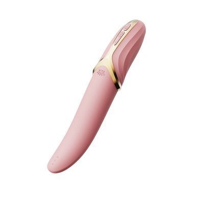 Вібратор Zalo &ndash; EVE Sakura Pink, вібрація + ротація, імітація язичка, підігрів до 39 &deg;C SO9549 фото