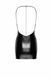 Сукня Noir Handmade F307 Mirage wetlook mini dress with jewelry rhinestone chain - XXL SX0283 фото 5
