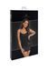 Сукня Noir Handmade F307 Mirage wetlook mini dress with jewelry rhinestone chain - XXL SX0283 фото 7