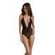 Сітчасте боді з мереживом Passion &mdash; Drosera Body Black SX0470 фото 1