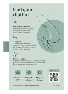 Вібратор Womanizer Vibe Sage SX2146 фото