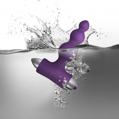 Анальний вібратор Rocks Off Petite Sensations &ndash; Bubbles Purple RO2330 фото