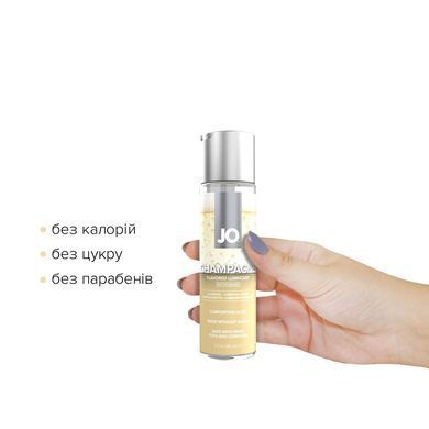 Розпродаж!!! Змазка на водній основі JO Champagne (60 мл) (термін 08.2025) SO7023-R фото