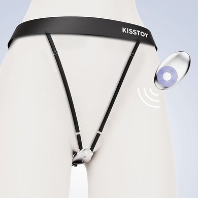 Вібратор у трусики KISSTOY Viosecret, пояс для фіксації та пульт ДК у комплекті SO9990 фото