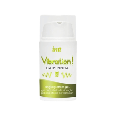 Рідкий вібратор Intt Vibration Caipirinha (15 мл), густий гель, дуже смачний, діє до 30 хвилин SX0579 фото