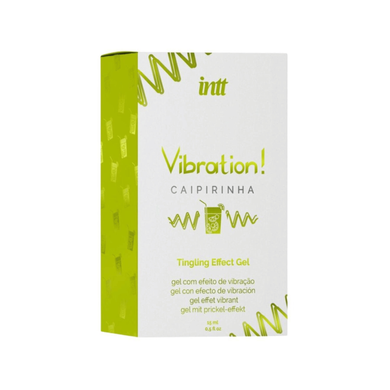 Рідкий вібратор Intt Vibration Caipirinha (15 мл), густий гель, дуже смачний, діє до 30 хвилин SX0579 фото