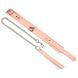 Нашийник з повідцем Liebe Seele Dark Candy Pink Collar with Leash SX1659 фото 3