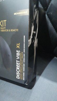 Вибратор в трусики Dorcel DISCREET VIBE XL (мятая упаковка!!!) SO6243-R фото