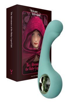 Вібратор FairyGasm &mdash; BraveryAward green для точки G  SX0626 фото