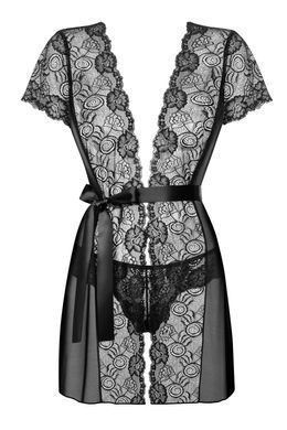 Пеньюар Obsessive Alluria peignoir & thong S/M SX1124 фото