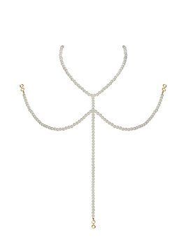 (SALE) Намисто під перли на декольте Obsessive A757 necklace pearl SO7681 фото