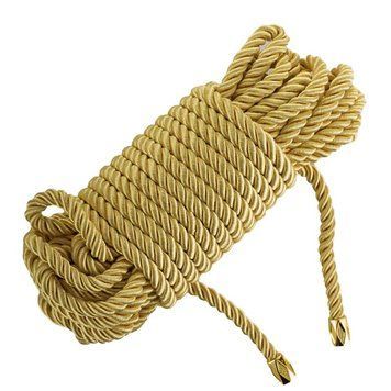 Мотузка для шибарі LOCKINK SEVANDA Shibari Pratice Rope Golden, 8 метрів SX0881 фото