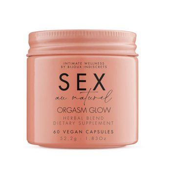 Натуральна харчова добавка для підвищення лібідо Bijoux Indiscrets Sex au Naturel &mdash; Orgasm Glow (брудна упаковка!!!) SO6631-R фото