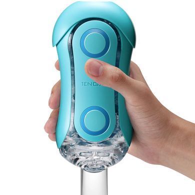Мастурбатор Tenga Flip Orb &mdash; Ocean Blue, зі змінним стисканням та стимулюючими кульками всередині SX1330 фото