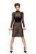 Сукня Noir Handmade F182 Classic dress made of elastic tulle - 3XL SX0052 фото 5