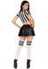 Костюм рефері Leg Avenue Time Out Referee S, кроп-топ спідниця свисток SO9191 фото 7