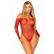 Сітчасте боді зі стразами Leg Avenue &mdash; Crystalized Fishnet Bodysuit One Size Red SO9138 фото 1