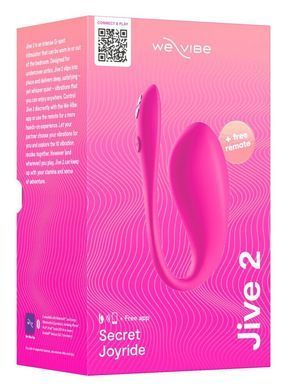 Смарт-віброяйце We-Vibe Jive 2 Electric Pink SX2148 фото