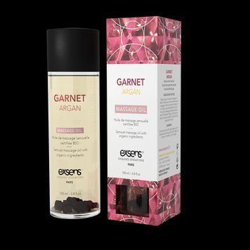 Масажна олія EXSENS Garnet Argan (чуттєве з гранатом) 100мл, натуральна SO2370 фото