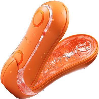 Мастурбатор Tenga Flip Orb &mdash; Sunset Orange, зі змінним стисканням та стимулюючими кульками всередині SX1331 фото