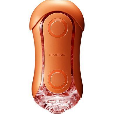 Мастурбатор Tenga Flip Orb &mdash; Sunset Orange, зі змінним стисканням та стимулюючими кульками всередині SX1331 фото