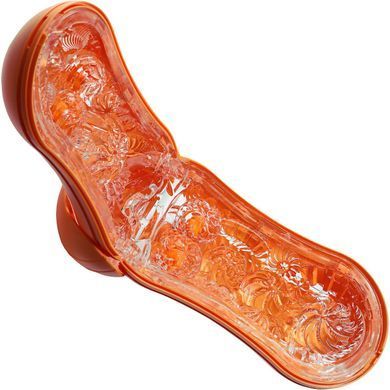 Мастурбатор Tenga Flip Orb &mdash; Sunset Orange, зі змінним стисканням та стимулюючими кульками всередині SX1331 фото