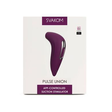 Вакуумний смарт стимулятор Svakom Pulse Union, інтенсивна стимуляція SO6373 фото