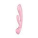 Двосторонній вібратор-кролик Satisfyer &mdash; Triple Oh Pink, 3 мотори, руків&rsquo;я-масажер SO7780 фото 1