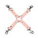 Крестовина для фиксации Liebe Seele Dark Candy Pink Hogtie SX1661 фото 1