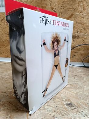 Фіксатор для ліжка Fetish Tentation Ankle and Wrist Straps for Bad (пом'ята упаковка!!!) SO3743-R фото