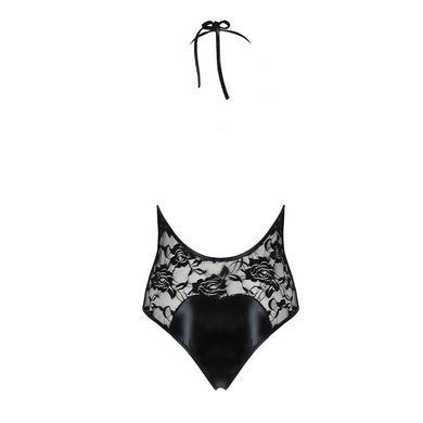 Боді з дуже глибоким декольте Passion &mdash; Daryl Body Black EL14801 фото