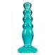 Ділдо Doc Johnson Crystal Jellies - Anal Delight - 5 Inch - Teal SX4437 фото 1