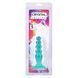 Ділдо Doc Johnson Crystal Jellies - Anal Delight - 5 Inch - Teal SX4437 фото 2