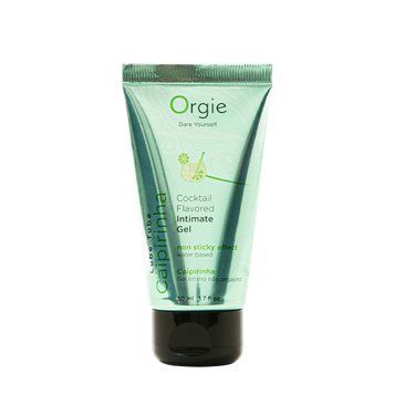 Змазка Orgie Lube Tube &mdash; Cocktail Caipirinha (50 мл) Цитрусовий коктейль Кайпірінья SX1514 фото