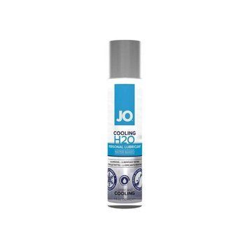 Охолоджувальна змазка JO H2O &mdash; Cooling (30 мл) З ментолом та рослинним гліцерином SO1450 фото
