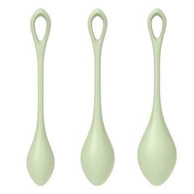 Набір йоні намистин Satisfyer Yoni Power 2 Light Green (м'ята упаковка!!!) SO5549-R фото