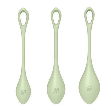 Набір йоні намистин Satisfyer Yoni Power 2 Light Green (м'ята упаковка!!!) SO5549-R фото
