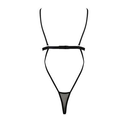 Боді монокіні з відкритим верхом Passion &mdash; Diabolina Body Black PS25801 фото