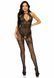 (SALE) Бодістокінг Leg Avenue Rhinestone Lace and Net Bodystocking OS Black SO7889 фото 3