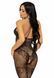 (SALE) Бодістокінг Leg Avenue Rhinestone Lace and Net Bodystocking OS Black SO7889 фото 2