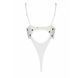 Вишукане боді з малюнком Passion &mdash; Lovelia Body White SO4756 фото 6