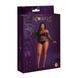 Сітчастий бодістокінг зі стразами Moonlight &mdash; Model 09 Plus Size Black SO8200 фото 3