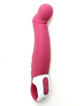 Потужний вібратор Satisfyer &mdash; Vibes Petting Hippo з гнучким стовбуром, литий силікон, 12 режимів SO2202 фото