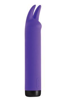 Вібратор S Pleasures Bullets Amethyst, фіолетовий, з двома відростками, 10 режимів, діаметр 3,1 см SX1604 фото