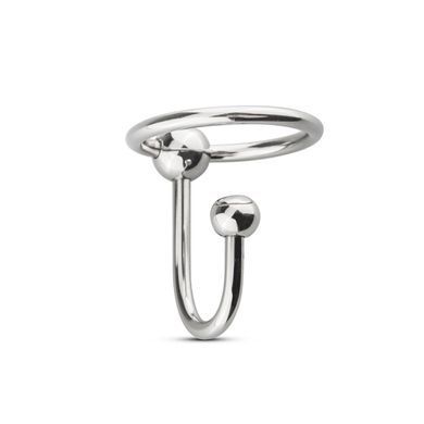Уретральна вставка із кільцем Sinner Gear Unbendable &ndash; Sperm Stopper Solid, діаметр кільця 2,6 см SO4583 фото