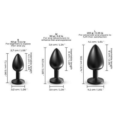 Анальная пробка Dorcel ONIX PLUG L SX1375 фото
